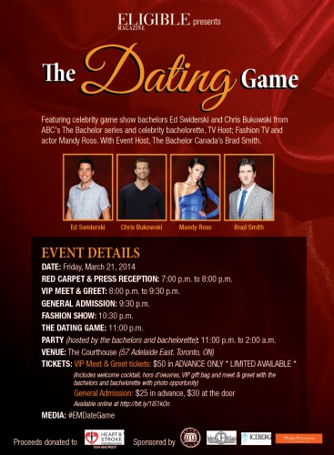 The Dating Game Invite- Revised